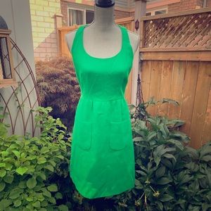 Vintage 1970s  Carlye Green Dress